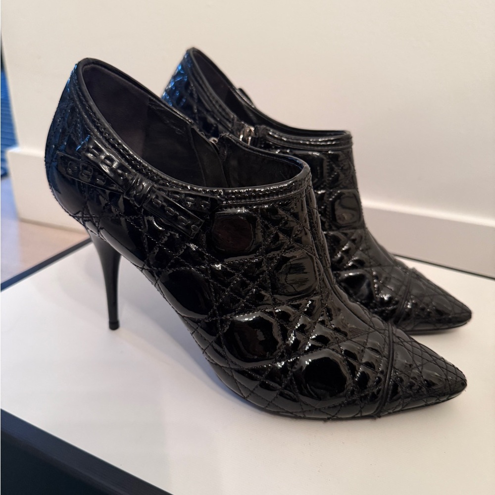 DIOR Canage pattern - Patent bootie